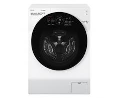 LG F16WD128GH lavadora Carga frontal Independiente Blanco A - Lavadora-secadora (Carga frontal, Independiente, Blanco, Izquierda, Tocar, LED)
