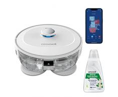 BISSELL SpinWave R5 | Robot Aspirador Friegasuelos | Navegación con LIDAR | Detección de Alfombras y Tapetes | Potente Aspiración hasta 2000Pa | Sin cables | 61dB | Blanco | 3475N