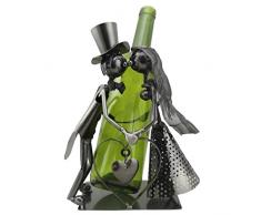 Enesco, Botellero de metal con forma de novios