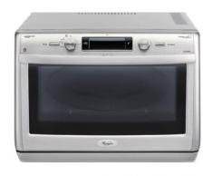 Whirlpool JT 379/IX Encimera 31L 1000W Acero inoxidable - Microondas (Encimera, 31 L, 1000 W, Botones, Giratorio, Acero inoxidable, 1200 W)