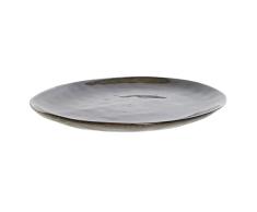 Plato Llano DKD Home Decor Verde Gres (27.9 x 23 x 2.5 cm)