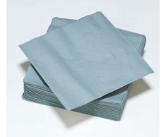 LE NAPPAGE ARTS DE LA TABLE 40 servilletas de guata de 40 x 40 cm, 3 capas, color gris FSC