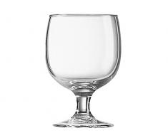 Arcoroc Amelia Vaso,apilabilidad, 250ml, sin la marca de llenado, 12 Vasos