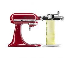 KitchenAid KSMSCA - Cortador de hojas vegetales, aluminio, metálico