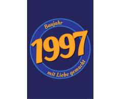 Texto en inglés Póster de 1997 mit Liebe gemacht [por lo que Composición] con accesorio (en alemán) multicolor