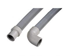 Xavax - Manguera de desagüe para todas las prendas y lavavajillas, 2,5 m
