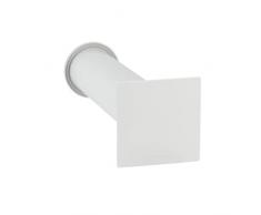 SIEGENIA AEROTUBE DD 110 - Ventilador de pared con ventilación pasiva, sistema de ventilación de aire fresco con filtro, aislamiento acústico y panel de diseño discreto, color blanco