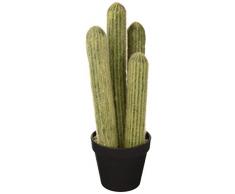 Asa 66216444 Cactus Plata vela en maceta Cactus, decorativo de plástico, verde