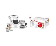 Moulinex Cuisine Companion XL Robot de cocina multifunción + XF383110 Accesorio cortador de 3 discos