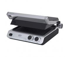 RGV Industrial Grill - Barbacoa (2000 W, Barbacoa de contacto, Eléctrico, Mesa, Plancha, Acero inoxidable)