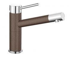 BLANCO Alta Compact Cromo - Grifo (Cromo, 360°, LGA, DVGW, 21,8 cm, 3,5 cm)
