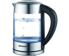 Prime3 SEK81 Hervidor de Agua, Cristal, Negro