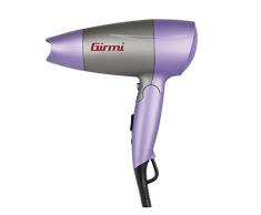 Girmi PH01 1500W Negro, Gris, Púrpura secador - Secador de pelo (Negro, Gris, Púrpura, Corriente alterna, Monótono, CE, 50/60 Hz, Caja)
