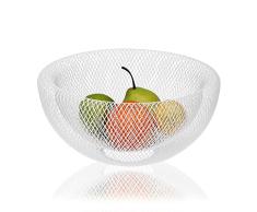 Frutero Blanco Hierro (15 cm)