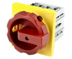 Siemens 3LD2003-0TK53 3P Rojo, Amarillo interruptor eléctrico - Accesorio cuchillo eléctrico (400-690 V, 50/60 Hz, 16 A, 340 A, Rojo, Amarillo, 67 mm)