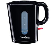 Moulinex Principio - Hervidor de agua (capacidad de 1.7 l, filtro anti-impurezas, paro automático), color negro