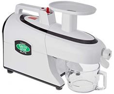 Greenstar Elite 5000 - Exprimidor eléctrico, con accesorios, color blanco