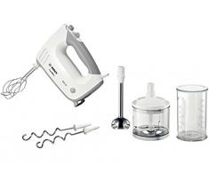 Bosch MFQ36480 - Batidora de varilla, 5 velocidades, 450 W, color blanco