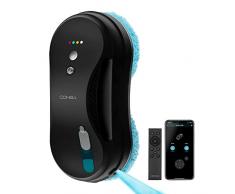 Cecotec Robot Limpiacristales Windroid 890 SprayWater Smart Connected. 90 W, 3 en 1: pulveriza, Limpia y Seca, App y Mando, Spray Automático, 4 Programas para dirigir Funciones y Recorrido
