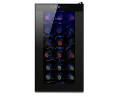 Taurus PTWC-18 Vinoteca de 18 botellas, Negro
