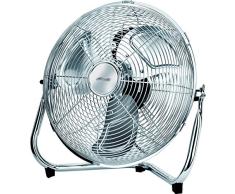 MPM MWP-04 Ventilador industrial suelo cuerpo metal, 3 aspas metálicas 35cm, 3 velocidades, potente motor silencioso 60W