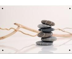 Cheminarte 96 - Zen guijarros radiador de diseño decorativo