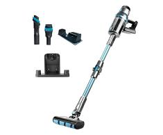 Cecotec Aspirador Escoba sin Cable Digital Conga Rockstar 1700 Titanium ErgoWet. 4 en 1, Motor Digital, Cepillo Jaliscazo, 680 W y 26 kPa, 230 AW, Autonomía 75 min, Depósito de Agua y Accesorios