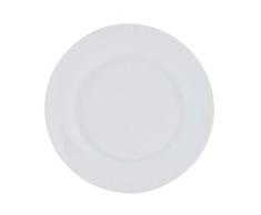 PLATO POSTRE 19 CM BLANCO PORC BASIC QD