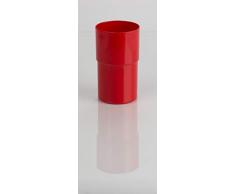 Kimmel 21-000-1003-1 - Vaso (250 ml, plástico), color rojo