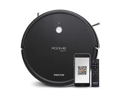 PRIXTON Roomie Smart - Robot Aspirador Gran Potencia de Succión 1400PA WiFi App Móvil Mapeo del Hogar Limpieza Inteligente y Automática Barre, Friega, Aspira y Mopea