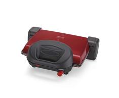 Arzum AR2012 Prego Granite - Máquina para asar y tostar con placas extraíbles antiadherentes con efecto granito, parrilla saludable, canaleta de aceite, control de temperatura