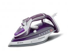 Ariete 6243 Seco y de vapor 2200W Cerámico Púrpura, Color blanco - Plancha (CE)