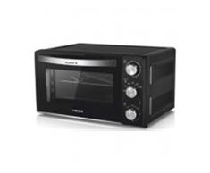 HORNO HAEGER 35L DUCASSE SOBREMESA CONVECCION NEGRO CON LUZ TEMPORIZADOR 60MIN. Puerta con vidrio doble HASTA 230º ANTIADHERENTE