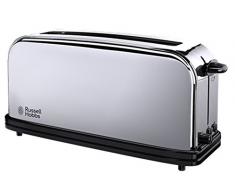 Russell Hobbs Victory - Tostadora (1 Ranura Larga y Ancha, para 2 Rebanadas, Acero Inoxidable, Plata) - ref. 23510-56