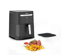 Tefal EY8018 Easy Fry & Grill XXL - Freidora de aire caliente 2 en 1 | capacidad XXL | Separador Flexcook para 2 zonas separadas | resultados crujientes | frito saludable, 8 programas, color negro
