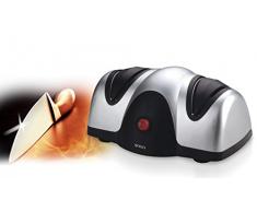 Sogo ACU-SS-13500 Afilador de Cuchillos eléctrico, 40 W, Otro, Negro y plata