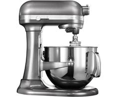 KitchenAid 5KSM7580XEMS Robot de Cocina, 500 W, Acero Inoxidable Metal, Plata