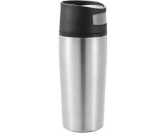 XD Design Vaso antigoteo Auto, Negro/Plata, 300 milliliters, PP