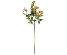 Villa dEste Home Tivoli Set Flor Artificial 3 Uds. Naranja
