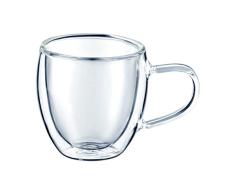 Ambition Mia - Vasos térmicos de doble pared 2 x 250 ml breit transparente