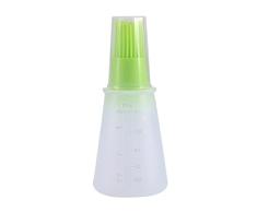 Botella de aceite portátil con cepillo, barbacoa de silicona líquida pastelería cocina hornear barbacoa herramientas para barbacoa herramientas para herramientas de panqueques, THJP-048YSP