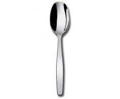 Alessi Itsumo Cuchara de Postre, Inoxidable 18/10, Gris Acero