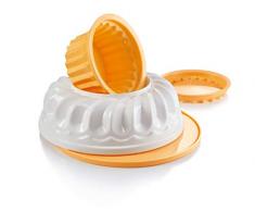 Tescoma 630588 MOLDE PARA TARTAS SIN HORNEAR 24 CM DELICIA, Plástico