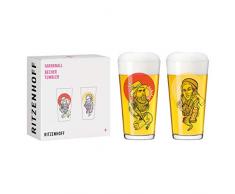 RITZENHOFF 3491002 - Juego de vasos (cristal, 432 ml)