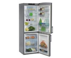 Whirlpool WBC3525A+NFS Independiente 350L Plata - Frigorífico (350 L, 42 dB, 4,5 kg/24h, Plata)