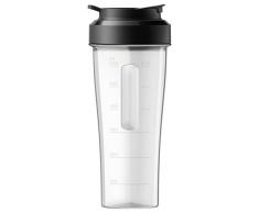 Philips Batidora HR3660/55 Vaso Portátil, 0.6 litros, Negro, Transparente
