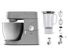 Kenwood Chef XL KVL4220S - Robot de cocina (6,7 L, Plata, Giratorio, Acero inoxidable, Aluminio, Acero inoxidable)