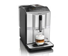 Siemens EQ.3 s300 Cafetera automática, 1300 W, 1.4 litros, plástico, plata