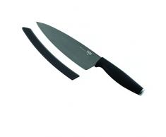 KUHN RIKON Colori Cuchillo de Titanio, Negro, Acero Inoxidable