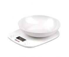 Girmi PS01 Mesa Alrededor Báscula electrónica de cocina Blanco - Báscula de cocina (Báscula electrónica de cocina, 5 kg, 1 g, Blanco, Mesa, Alrededor)